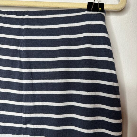 Bailey 44 Gray & White Stripe Bianca Knit Jersey High Waist Below Knee Skirt XS - Picture 6 of 14